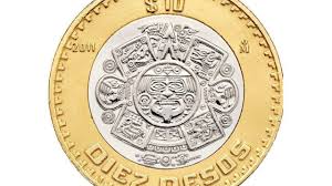 Moneda De Diez Pesos Mexicanos