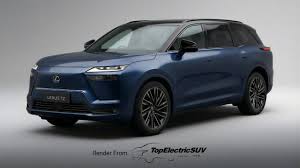 Rendering: 2027 Lexus TZ Three-Row CUV Previewed One Last Time Before the Impending Official Reveal