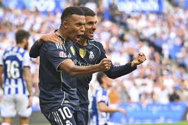 Mbappé lidera victoria del Real Madrid ante la Real Sociedad a pesar de quedarse con 10 hombres