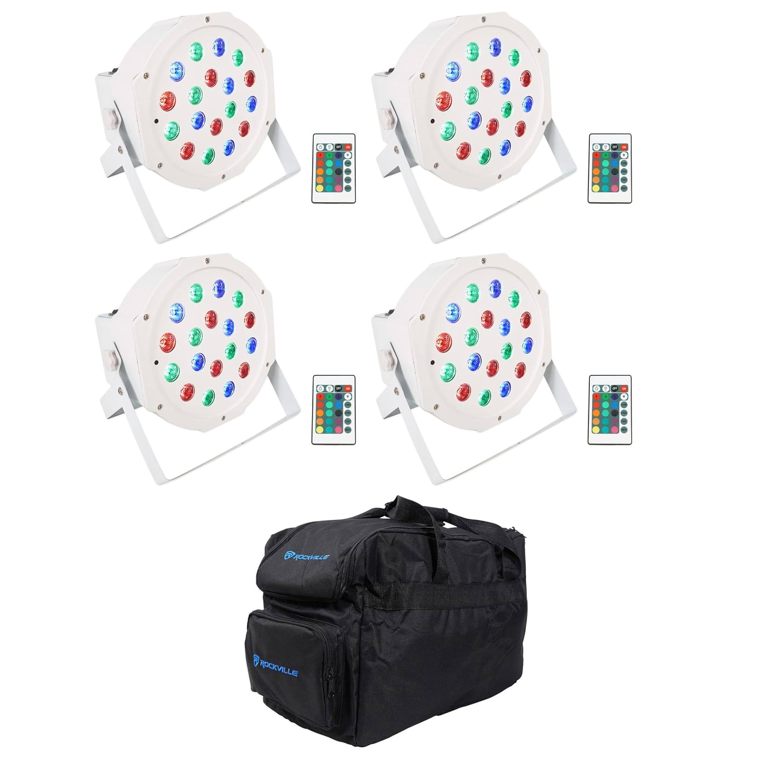 Rockville Battery PAR 50 Rechargeable LED DMX DJ Wash