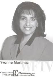 Yvonne Martinez is shown in a promotional photo for WFTV Channel 9 in Orlando. She served two stints at the television station as a reporter. - MARTINEZ-3001