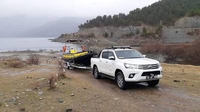 İç sularda yasadışı av denetimi İhlas Haber Ajansı - Sinop