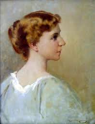 Mary Curtis Richardson (1848 – 1931) - portrait-of-a-lady