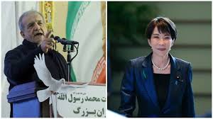 Takaichi urges resumption of talks in call with Pezeshkian