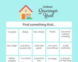 Image of Indoor Scavenger Hunt