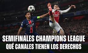 Semifinales de Champions League: canales con derechos de televisación