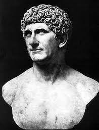 Marc-Antoine Après l&#39;assassinat de César, Marcus Antonius (83-30 av. J-C.), ancien lieutenant de César en Gaule, forma avec Octave, petit-neveu et fils ... - image001