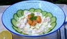 Garnelensalat mit mayonnaise