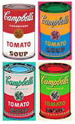 Résultat de recherche d'images pour "andy warhol Campbell's Soup"