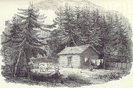 Image result for pioneer cabin Upper Canada