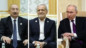 تأکید بر گسترش همکاری‌های سه‌جانبه ایران، روسیه، جمهوری آذربایجان و تقویت تعاملات خزر