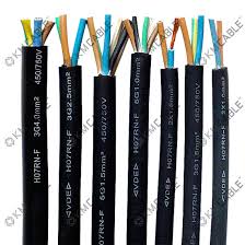 2 core Rubber cable,0.6/1kV power wire,H07RN-F cable ...