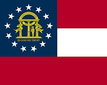 Image of Georgia state flag