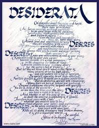 Image result for desiderata