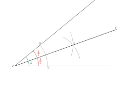 Resultado de imagen de bisectriz de un angulo