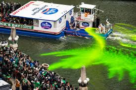 Chicago River Dyed Green To Mark St. Patrick’s Day 2026