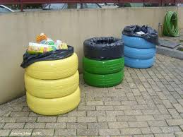 Resultado de imagen para parques con llantas recicladas