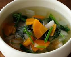 野菜たっぷりスープの画像
