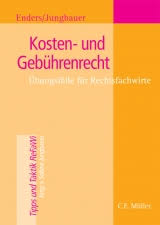 Kosten- und Gebührenrecht, Horst-Reiner Enders, ISBN 9783811438514 ...
