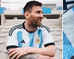 Image of Argentina 2022 World Cup Home Kit