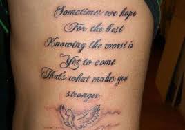 Quotes About Guys With Tattoos. QuotesGram via Relatably.com