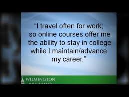 A Few Quotes from Online Learning Students at Wilmington ... via Relatably.com