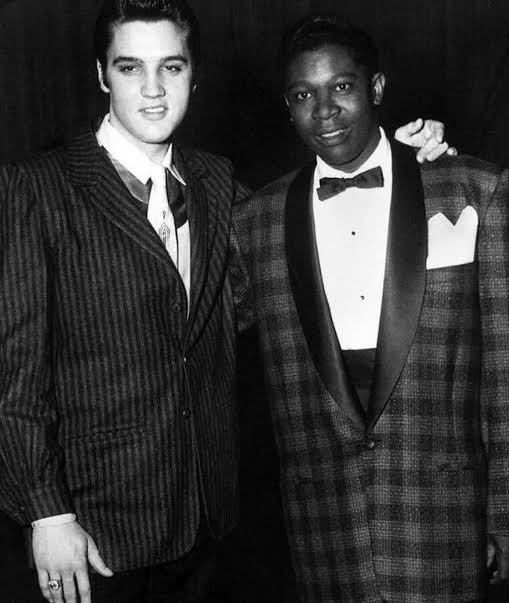 Elvis Presley and BB King 1956