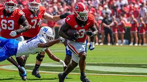 Nate Frazier is quickly becoming Georgia's best chance at 3 first round draft picks