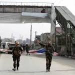 NATO convoy escapes massive blast