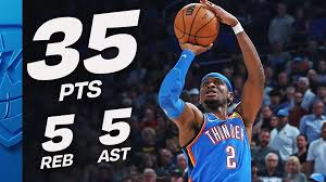 Gilgeous-Alexander lifts Thunder past Rockets in double-overtime thriller