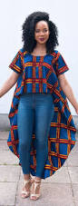 Image result for kitenge shirts for women