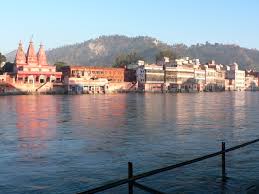 Image result for images of yogis bathing in ganga
