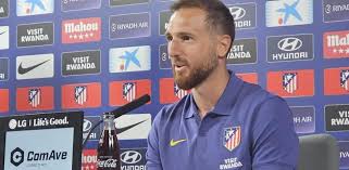 Oblak compareció ante los medios antes del partido ante el Arsenal