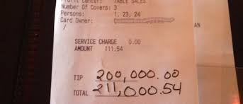 A $200,000 tip | S.U.R.E. via Relatably.com