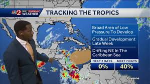 Disturbance in Caribbean Sea could develop into tropical depression, NHC 
says