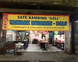 Gambar Sate Kambing Asli Tambaksegaran Solo