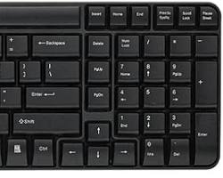 Image of Rapoo E1050 wireless keyboard