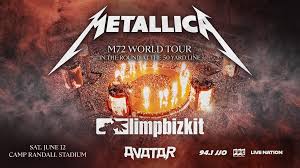 Metallica coming to Camp Randall on June 12, 2027