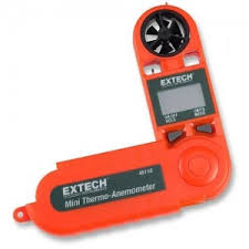 Extech 45118 Mini Thermo-Anemometer - Waterproof Air Flow ...