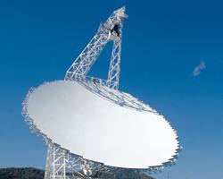 Image of Pocahontas County, West Virginia, Green Bank Telescope in 2023