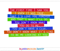 The First Time I Saw You Quotes. QuotesGram via Relatably.com