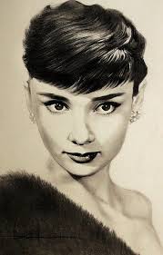 Audrey Hepburn Painting by Ashok Karnik - Audrey Hepburn Fine Art Prints and ... - audrey-hepburn-ashok-karnik