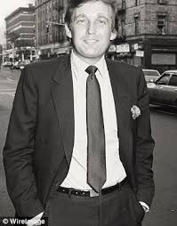 Image result for images OF young donald trump