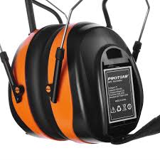 AM FM Radio Headphones with Digtal Display, 25dB NRR Ear ...