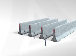 Precast Concrete Safety Barrier at ₹ 8500/piece | Concrete ...