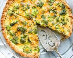 Image of Broccoli & Cheddar Quiches