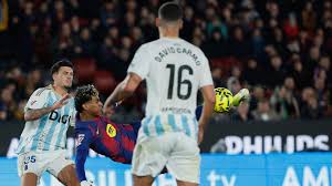 Lamine Yamal scores spectacular volley for Barcelona