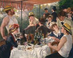 Luncheon of the Boating Party (1881) by Pierre-Auguste Renoir