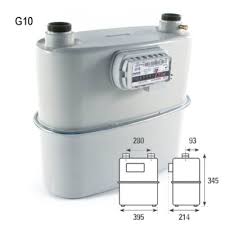Commercial Diaphragm Gas Meter G10 G16 for Industry 16m3/h ...