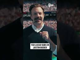 Ted Lasso and Coach Beard sub on @justinbieber